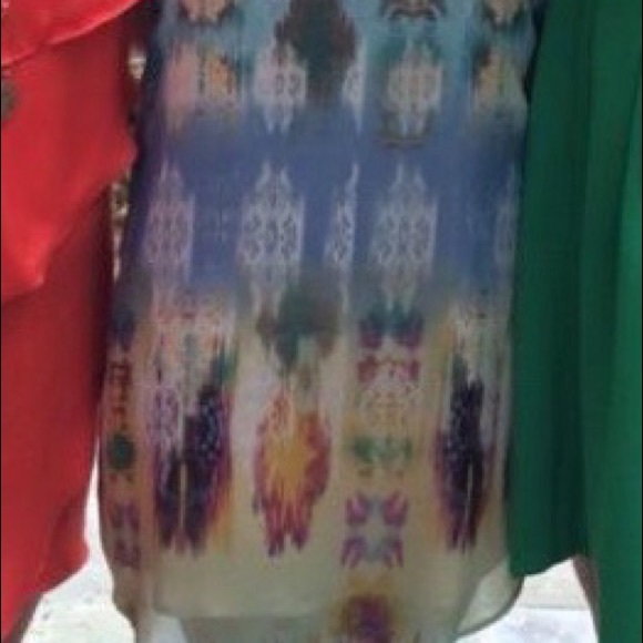 Lavender Brown Shift Dress - Picture 3 of 3